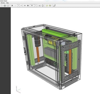 ELAB 3D control panel