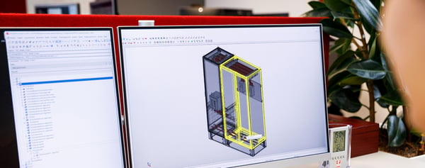 Pro Panel 3D control cabinet layout