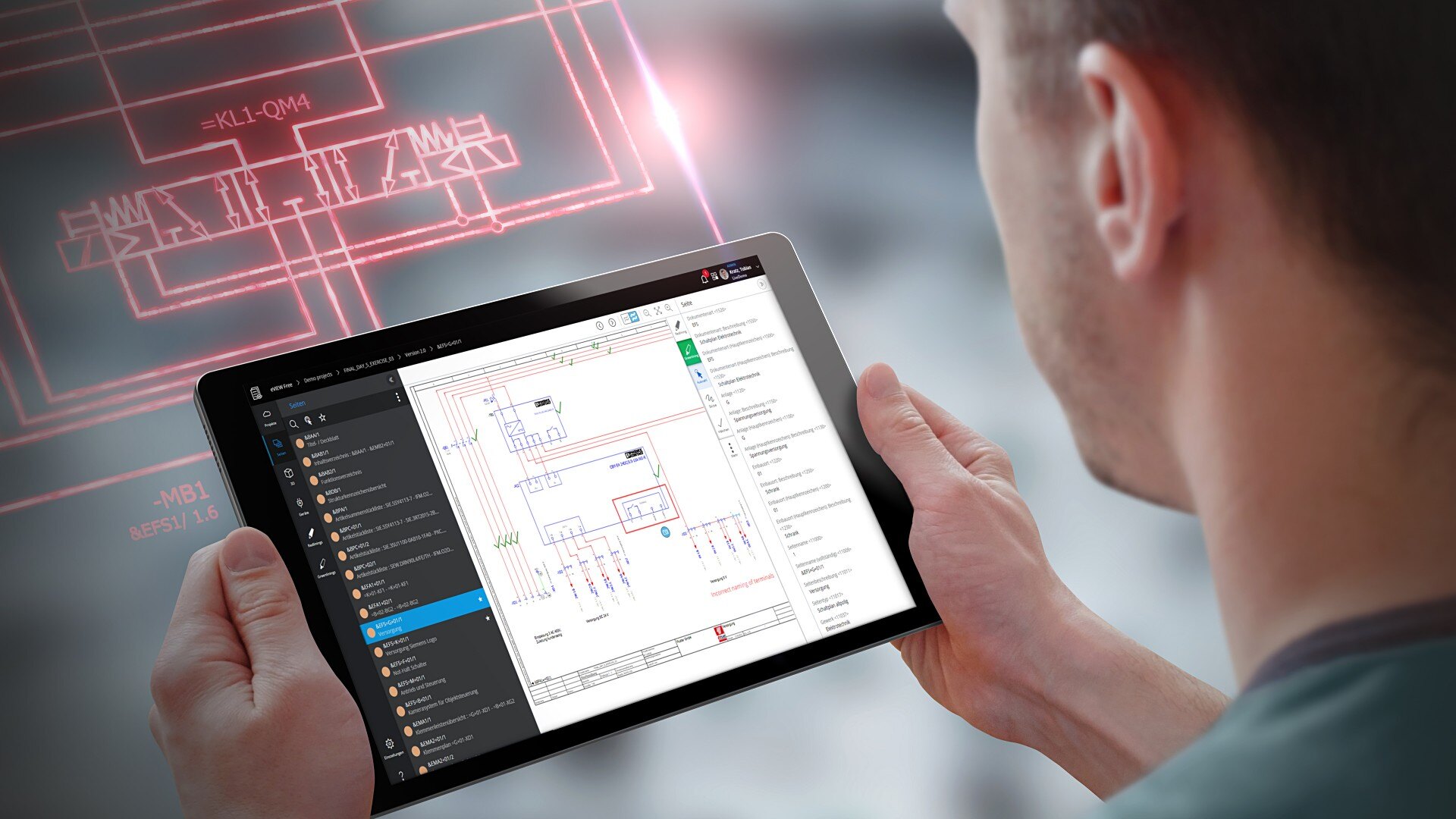 Eplan eVIEW schematic viewer for electrical engineers