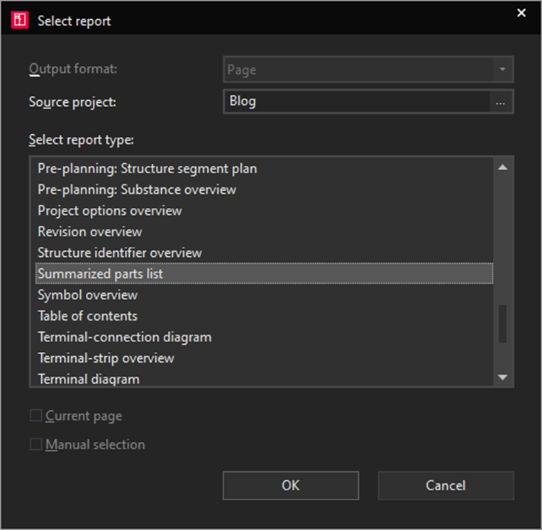 Sample Project Eplan Review Evaluation (Report Generation) in EPLAN