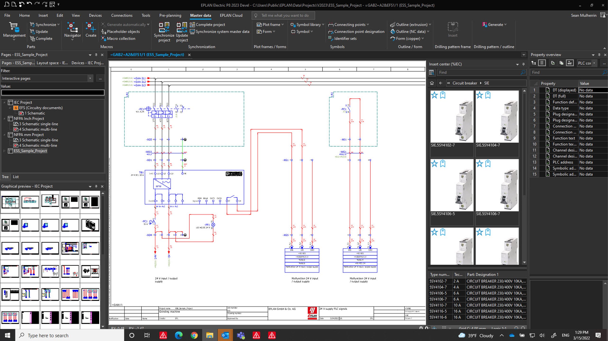 The image features EPLAN’S ECAD software